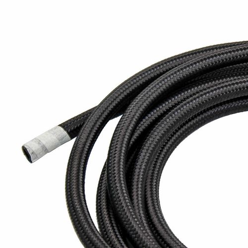 AN6 6AN Fitting Nylon Stainless Steel Braided Fuel Hose End Adapter Oil Line Kit — image 4