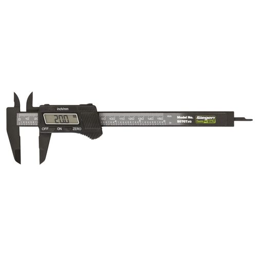 Siegen Digital Electronic Vernier Calliper 0-150mm/0-6" Digital Vernier S0707 — image 3