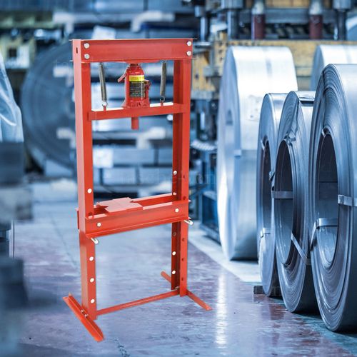 20 Ton Workshop Press Machine Hydraulic Bench & 52x Bearing Bush Driver Seal Kit — image 8