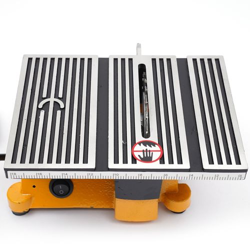 Table Saw 4" Multifunction Bench Saw Lightweight DIY Model Cutting Tool Cut Saw — image 7