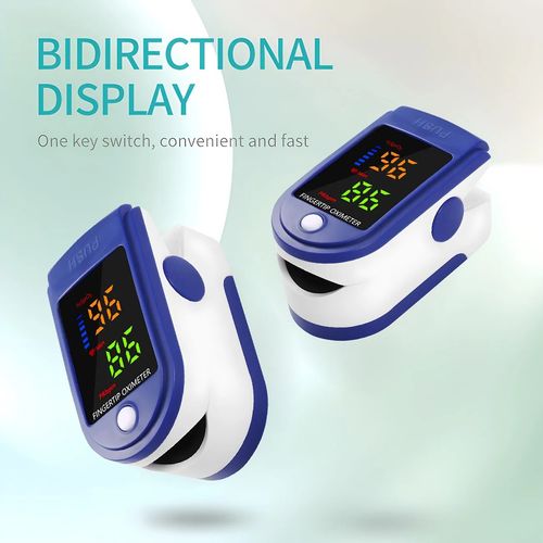 Heart Rate Monitor Oximeter Blood Oxygen SpO2 Finger Pulse Saturation Meter UK — image 7