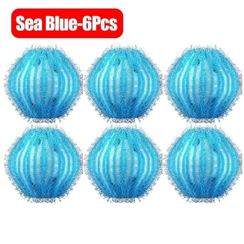 6pcs Laundry Pet Hair Remover Balls Reusable Lint Catchers Lint Catcher - NEW — image 1
