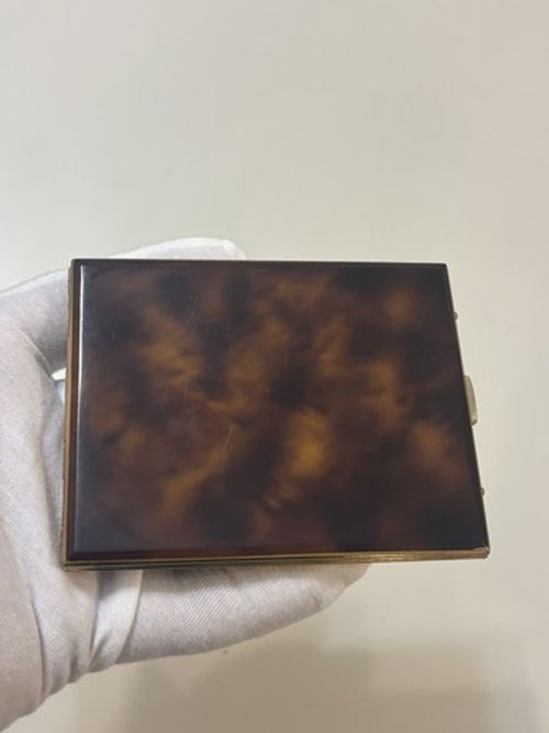 Tortoise Shell Type Cigarette Case 