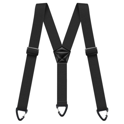 Heavy Duty Elastic Suspenders for Men Trouser Pants Braces Strap Work Belt UK