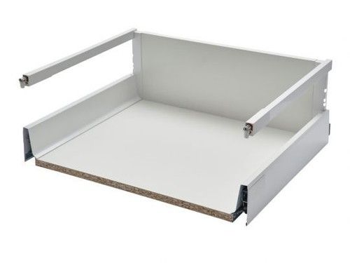 BLUM TANDEMBOX Antaro D Height (203mm) Kitchen drawer box - Grey / Silk White