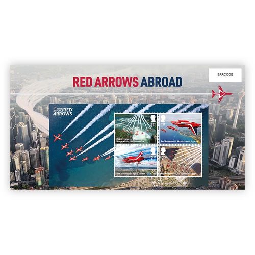 Red Arrows Stamps 60th Anniversary Stamps Presentation Pack from Royal Mail — image 5