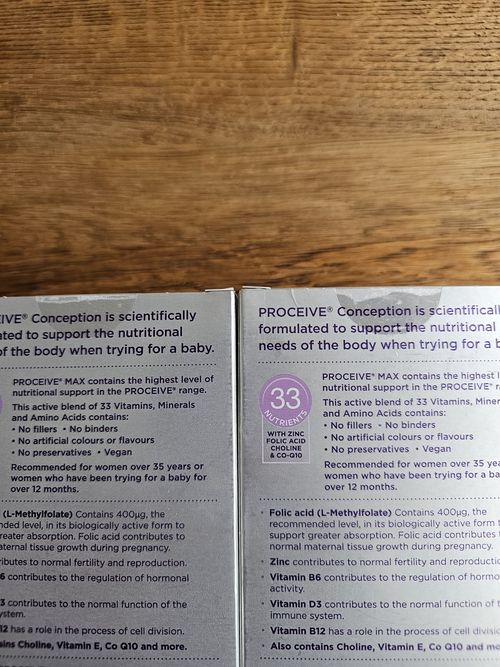 PROCEIVE Conception Max Women Fertility Supplement 30 Sachets Orange Flavour — image 2