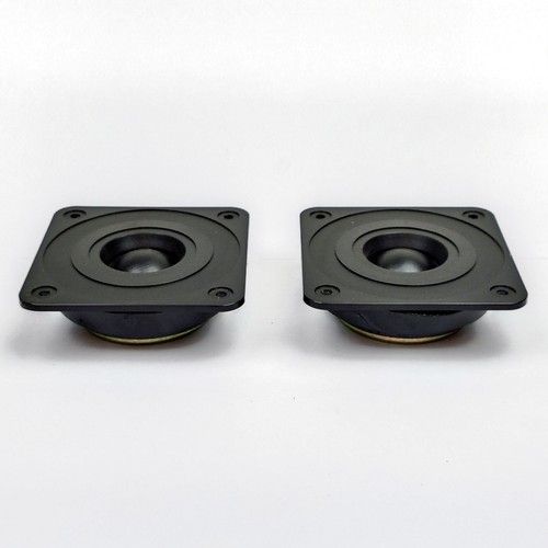 SUPERB Pair of (2x) SONY 1" Dome 3Ω Tweeter DRIVERS from SS-H380 90W/6Ω SPEAKERS