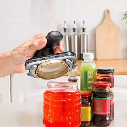 Adjustable Jar Bottle Opener Manual Lid Gripper Effortless Use — image 4