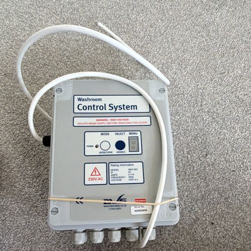 DVS Dart Valley Washroom Control System Electric Control Box VR07-002 230V — image 3