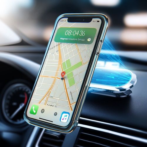 Universal Magnetic In Car Mobile Phone Holder Dashboard Dash Mount 360° Rotating — image 1