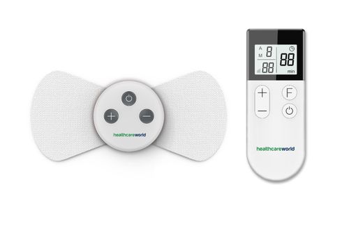 Wireless TENS Machine for Pain Relief Rechargeable Remote Control with 2 Pads — image 1