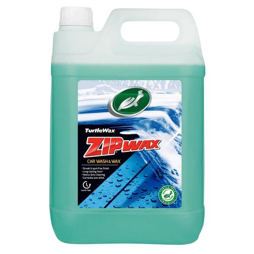 Zip Wax Super Concentrated Car Wash & Wax – 5 Litre Fast, Effective Cleaning –