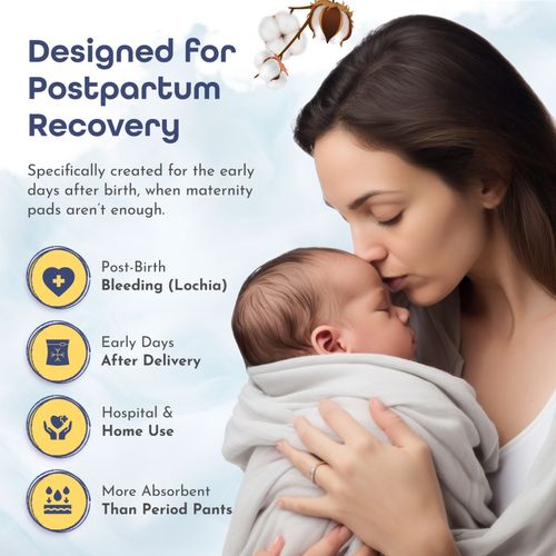 First Days Maternity - Absorbent Underwear - Postpartum Pad/Pants Disposable — image 2