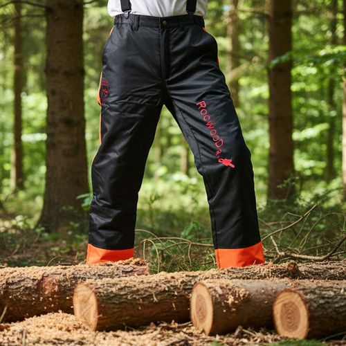 Chainsaw Protection Safety Trousers RocwooD Type A Size L Large — image 3
