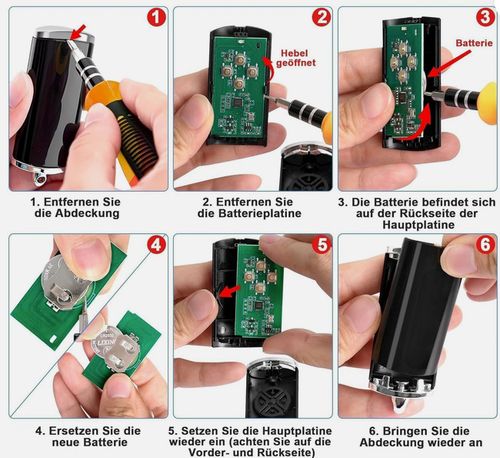 HORMANN GARAGE DOOR REMOTE CONTROL KEY FOB OPENER 868MHZ BS BISECUR HAND SET NEW — image 6