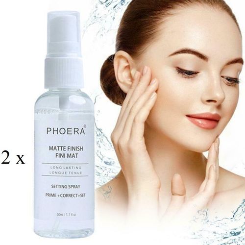 2 x Phoera Setting Spray Face Primer Matte Makeup Foundation Base Fixer Hydrate  — image 1
