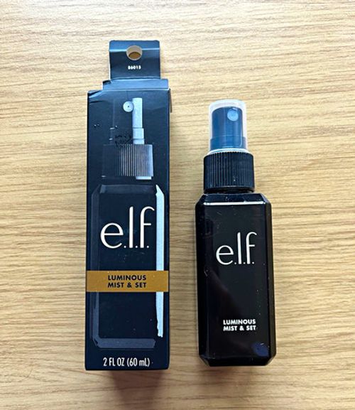 e.l.f. Luminous Mist & Set Clear Face Setting Spray, Luminous Effect 60 ml