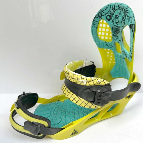 Used Mens K2 Hurrithane  Snowboard Bindings - Large — image 2