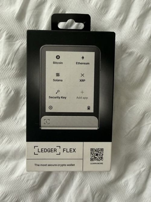Ledger flex Crypto Hardware Wallet + Ledger Recovery Key