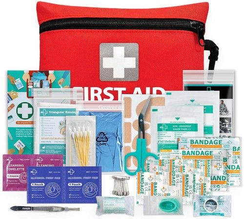 Mini First Aid Kit 92 Pieces Medical Emergency Travel, Home, Car, Taxi & Work