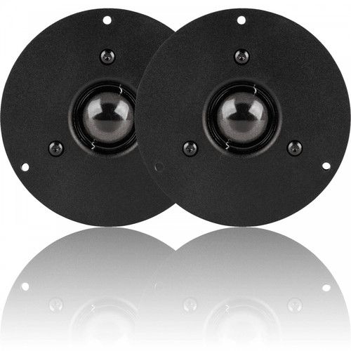 2 x 1" Silk Dome 80w Hi-Fi Tweeter Speaker Loudspeaker Upgrade Replacement