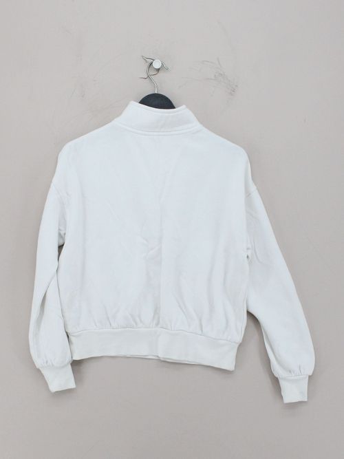 Hush Women's Hoodie XS White 100% Cotton Pullover — image 2