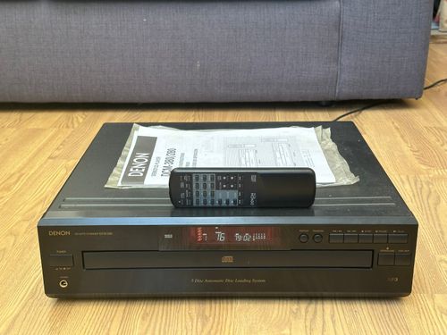 Denon DCM-280 5 Disc Auto Change Carousel CD Player Digital Out, Remote Serviced — image 17