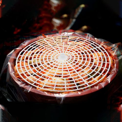 2Pcs Fermentation Press Plate Fermenting Mesh Pickle Pressing Tool — image 8