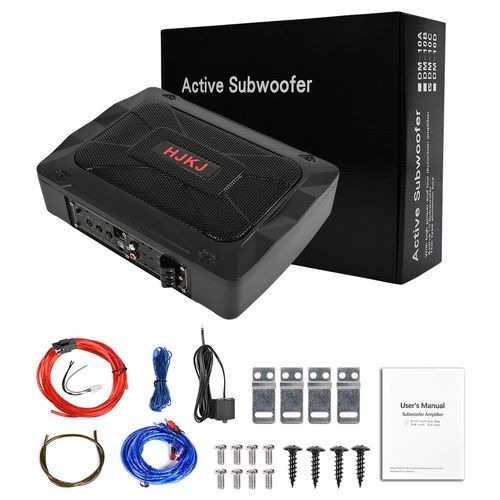 1200W Aluminum Active Car Bass Box Audio Subwoofer Speaker Amplifier Under Seat — image 18