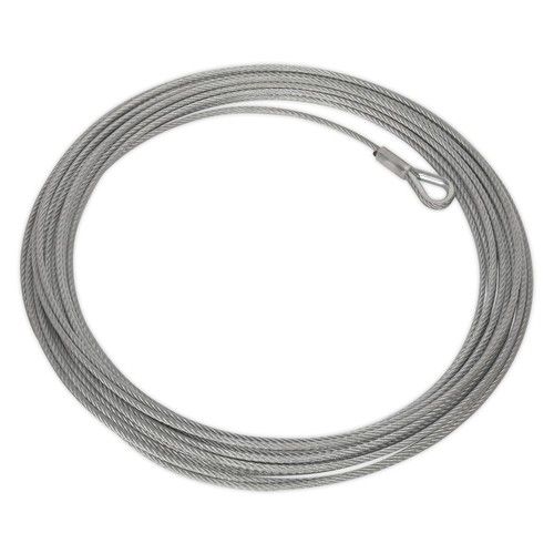 Sealey Wire Rope (Ø5.4mm x 17mtr) for ATV2040 Winches Recovery DIY Tools Garage