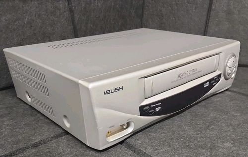Bush VCR906SIL VHS Player Video Cassette Recorder With Remote Control TESTED  — image 5