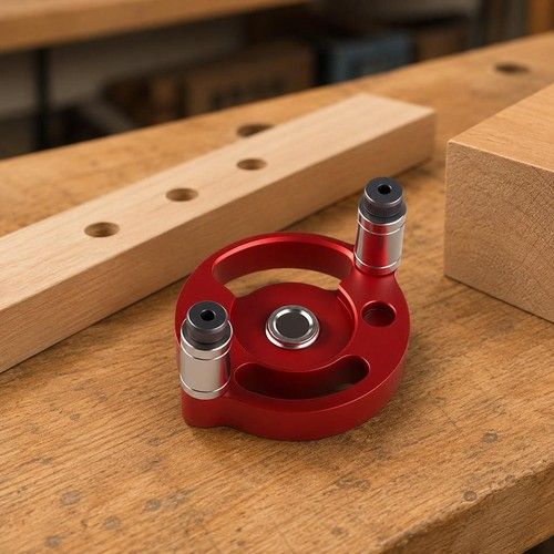 Self Centering Dowel Drill Guide Punch Locator Woodworking Joinery Tool