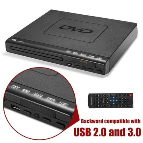 Multi‑Region DVD Player TV, Supports CD VCD RW Disc, USB Jack & Remote Control — image 3