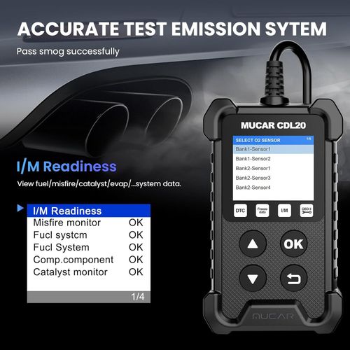 MUCAR CDL20 Car OBD2 Scanner Code Reader Check Engine Fault Diagnostic Tool UK — image 4