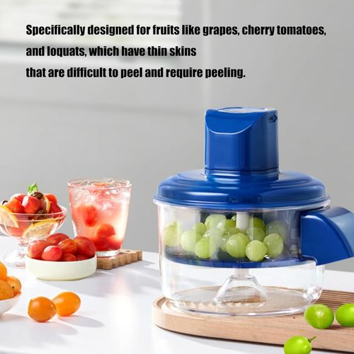 UK Electric Fruit and Vegetable Peeler Machine Automatic Grapes & Garlic Peeler — image 2