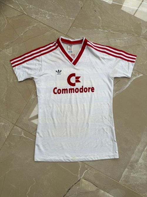 Bayern Munich 1984/89 Adidas Away Shirt - S - Original Vintage Football Shirt