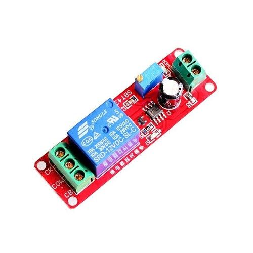 DC 12V Delay Relay Shield NE555 Timer Switch Module 0 to 10 Second Adjustable
