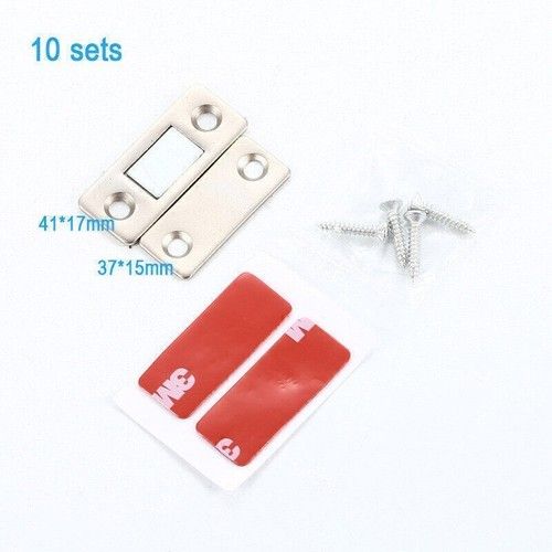 20X Strong Magnetic Catch Latch Ultra Thin For Door Cabinet Cupboard Closer