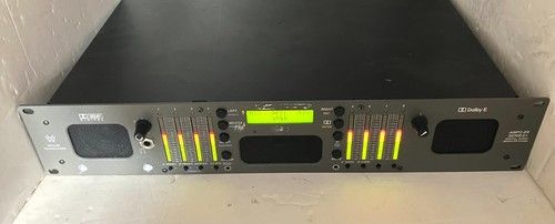 Wohler AMP2-E8MDA HD SDI Analogue AES 8ch audio monitor with speakers #b