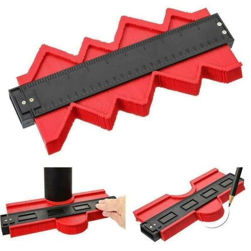 Duplicator Shape Contour Gauge Profile Ruler Tiling Laminate Tool Measure Gauge