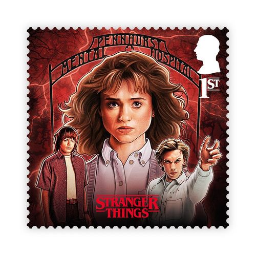Stranger Things Stamps Collector Sheet from Royal Mail — image 4