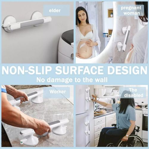 Suction Grab Rail Bar Safe Handle Handrail Disability Bath Shower Safety Support — image 12