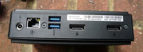 Repurposed Thin Client ATRUST T176L  4GB Ram 7GB Flash Intel x5 8000 Q4OS Linux — image 3