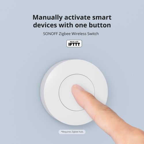 3 Pack SONOFF SNZB-01P Zigbee Wireless Switch Custom Button Action Smart Scene — image 5