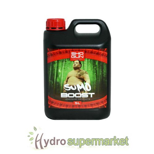 SHOGUN SUMO BOOST 10L, 5L, 1L, 250ML, BLOOM BOOSTER, STIMULATOR FLOWER ENHANCER