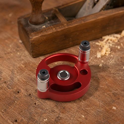 Self Centering Dowel Drill Guide Punch Locator Woodworking Joinery Tool — image 7