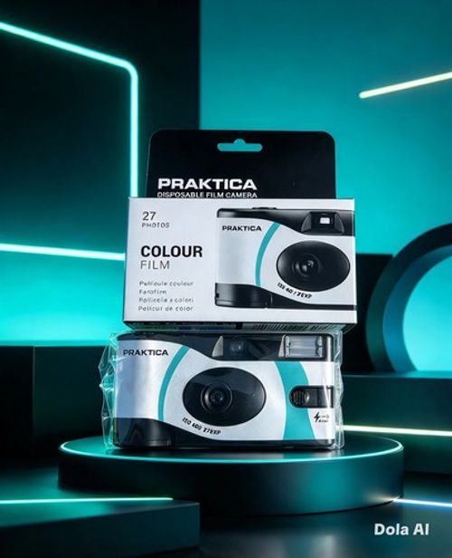 Praktica Single Use Disposable Camera 27 Shots for weddings, gatherings, travel 