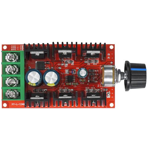 2000W 40A Motor Speed Controller PWM HHO Car Fan Speed Regulator Power Control — image 5