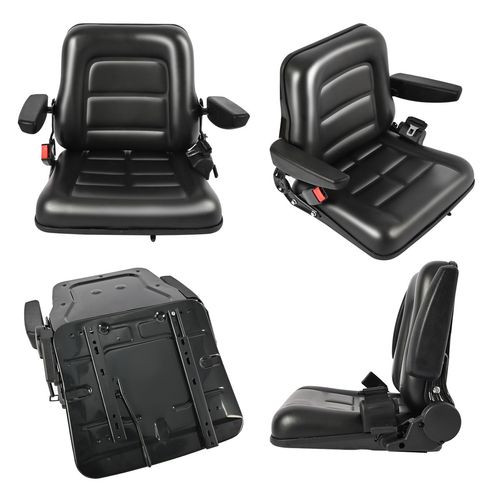 Adjustable Universal Suspension Seat TRACTOR Dumper Forklift Mower Plant Digger~ — image 10
